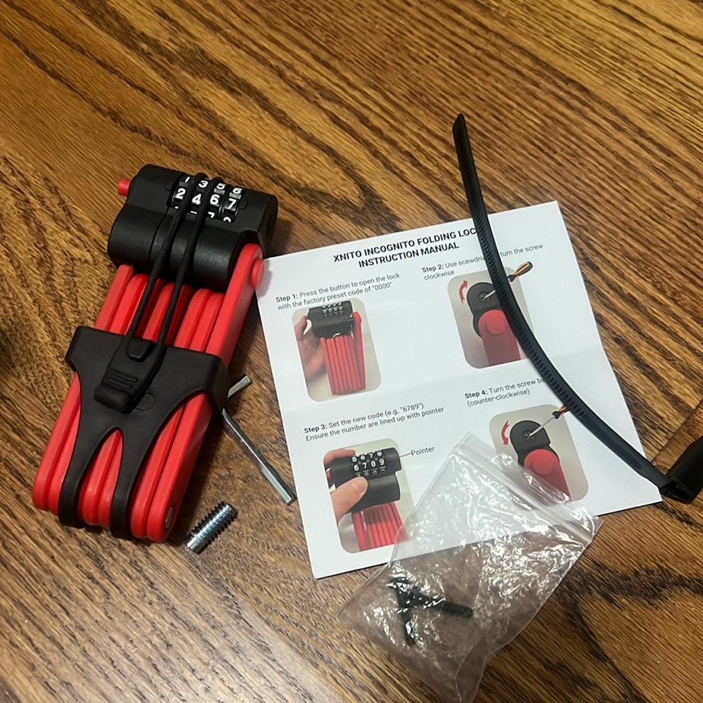 Folding lock XNITO new